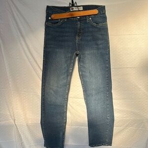 Levi's Blue Straight Jeans with Classic Denim Wash